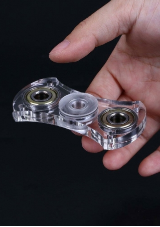 Transparent Finger Fidget Spinner