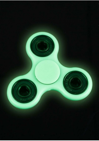 Triangle Fluorescent Finger Fidget Spinner