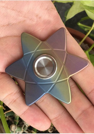 Colorful Hexagram Finger Fidget Spinner