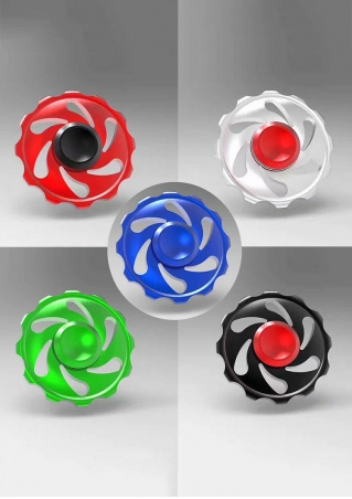 Wheel Finger Fidget Spinner - Random Color