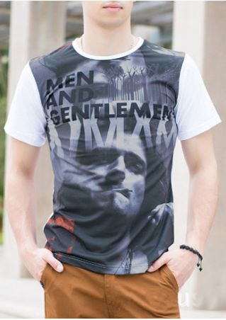 Men and Gentlemen Printed T-Shirt