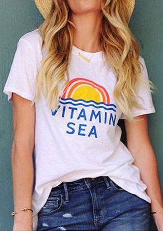 Vitamin Sea T-Shirt without Necklace