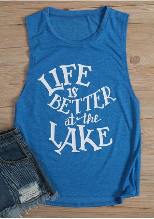 Life Is Better At The Lake O-Neck Tank
