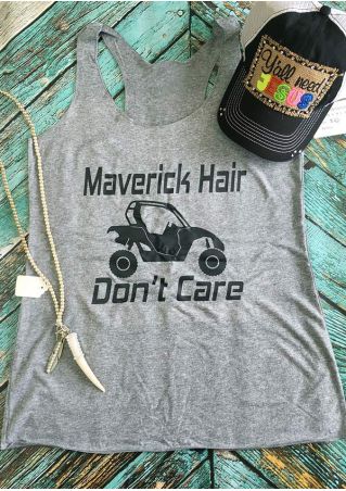 Maverick Hair Don't Care Tank