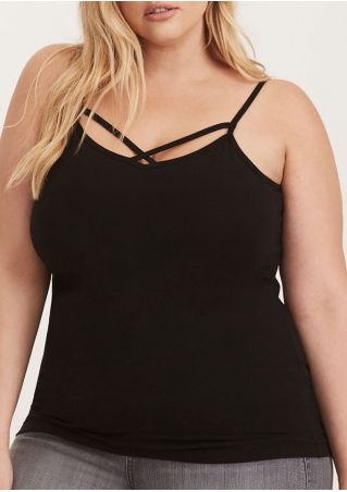 Solid Criss-Cross Camisole