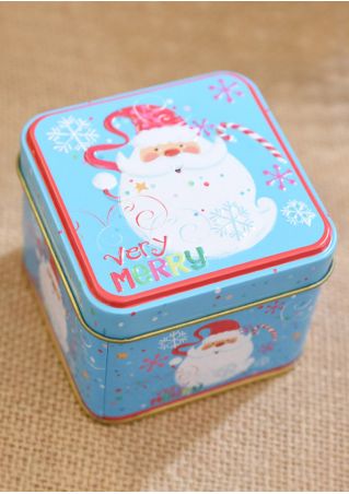 Christmas Santa Candy Gift Square Box