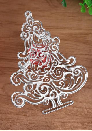 Christmas Tree Card Embossing Mould