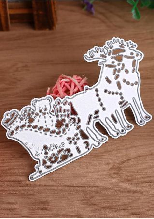 Christmas Reindeer Card Embossing Mould