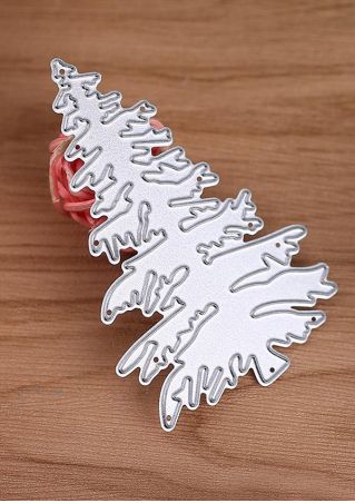 Christmas Tree Card Embossing Mould