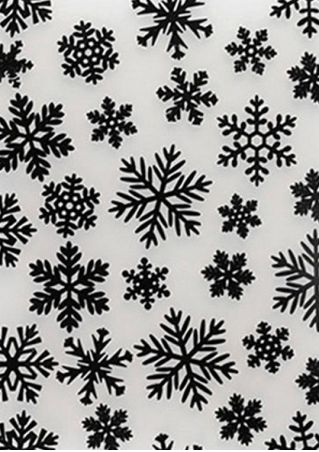 Christmas Snowflake Fireworks Embossing Mould