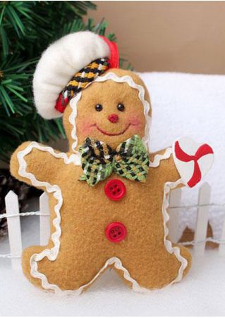 Christmas Home Decoration Gingerbread Man Doll