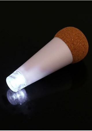 Rechargeable LED Bottle Round Cork