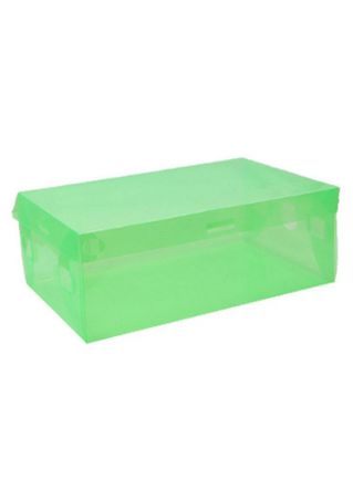 Solid Clear Plastic Thickened Rectangular Shoebox Case