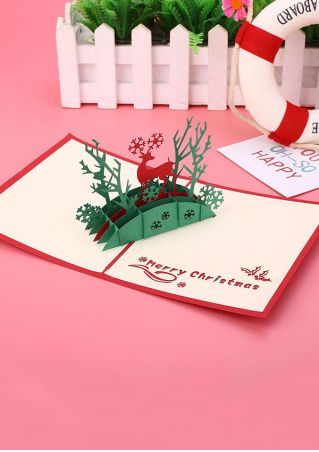 Christmas Invitation Greeting Card