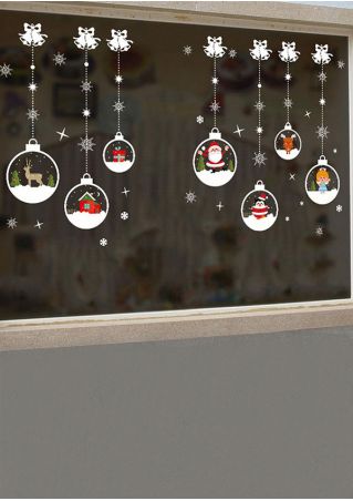 Christmas Ball Window Wall Sticker