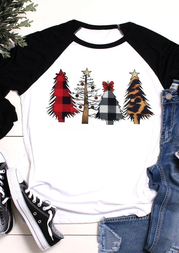 T-shirts Tees Christmas Tree Leopard Printed Baseball T-Shirt Tee in Watermelon Red. Size
T-shirts Tees Christmas Tree Leopard Printed Baseball T-Shirt Tee in Watermelon Red. Size
