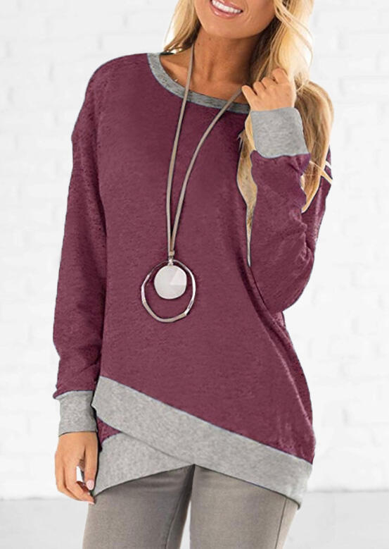 Blouses Color Block Splicing Asymmetric Blouse without Necklace - Cameo Brown. Size
Blouses Color Block Splicing Asymmetric Blouse without Necklace - Cameo Brown. Size