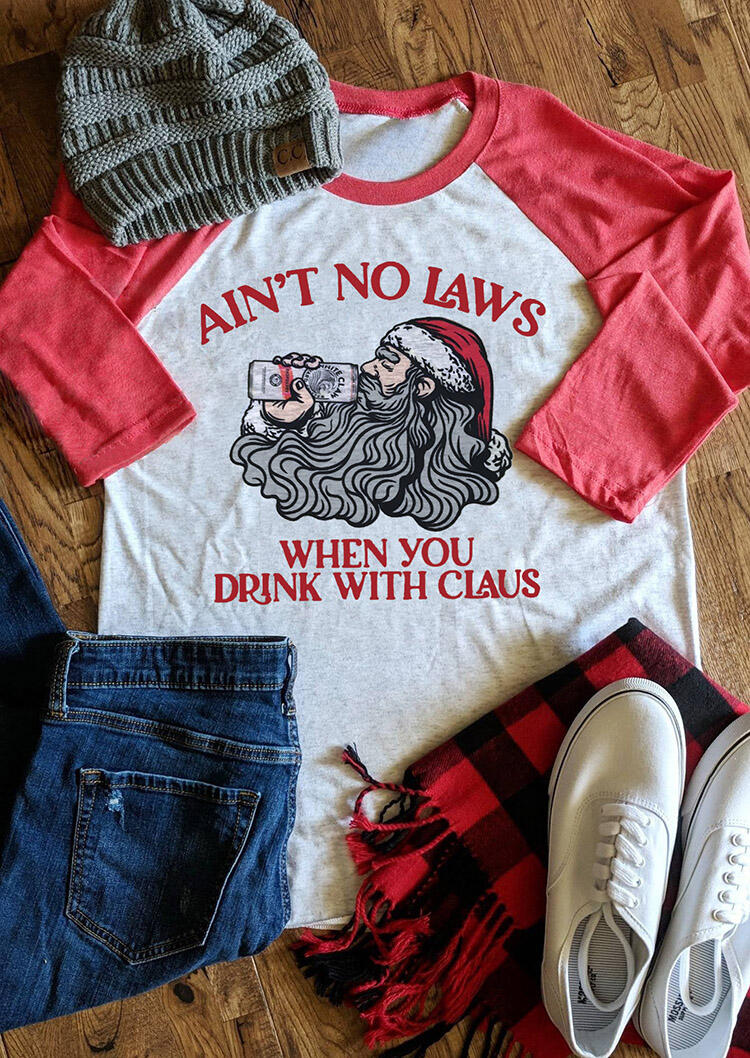 Tees T-shirts Ain't No Laws When You Drink With Claus Christmas T-Shirt Tee - Gray. Size: M,,XL
Tees T-shirts Ain't No Laws When You Drink With Claus Christmas T-Shirt Tee - Gray. Size: M,,XL