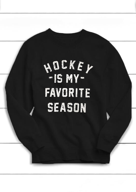 Hoodies & Sweatshirts Hockey Is My Favorite Season O-Neck Sweatshirt - Black. Size: M,,XL
Hoodies & Sweatshirts Hockey Is My Favorite Season O-Neck Sweatshirt - Black. Size: M,,XL