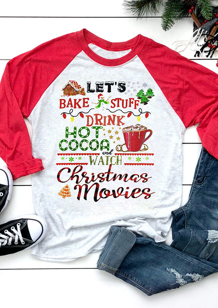 Tees T-shirts Christmas Let' Bake Stuff Drink Hot Cocoa T-Shirt Tee - Light Grey. Size: ,M
Tees T-shirts Christmas Let' Bake Stuff Drink Hot Cocoa T-Shirt Tee - Light Grey. Size: ,M