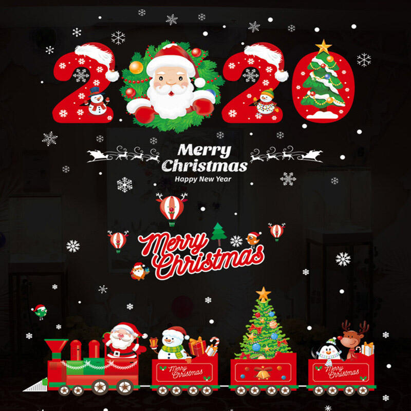 Festive & Party Supplies 2020 Merry Christmas DIY Door Window Glass Sticker, Red
Festive & Party Supplies 2020 Merry Christmas DIY Door Window Glass Sticker, Red