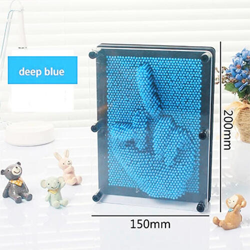 Pin Art 3D Sculpture DIY Needle Changeable Carving Mold Desk Kid Toy, Blue;red, 468132
Pin Art 3D Sculpture DIY Needle Changeable Carving Mold Desk Kid Toy, Blue;red, 468132