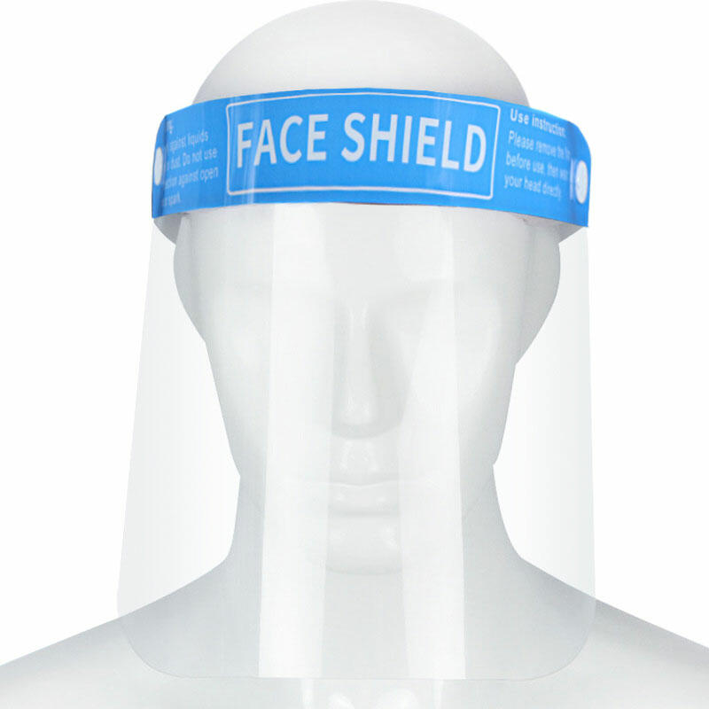 Splash-Proof Isolation Clear Face Shield, Blue, 469902
Splash-Proof Isolation Clear Face Shield, Blue, 469902