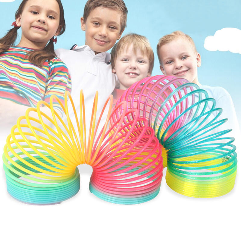 Kids Plastic Elastic Ring Spring Rainbow Circle Educational Toy, Pattern1;pattern2, 470499
Kids Plastic Elastic Ring Spring Rainbow Circle Educational Toy, Pattern1;pattern2, 470499