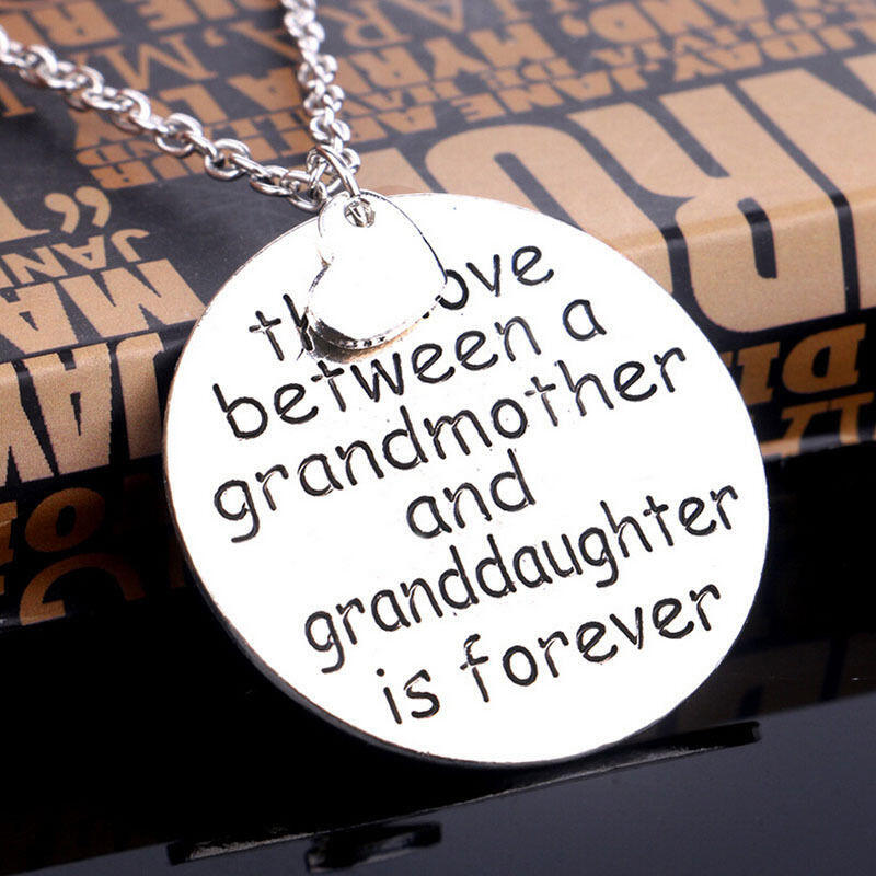 The Love Between A Grandmother and Granddaughter Is Forever Pendant Necklace, Silver, 475700
The Love Between A Grandmother and Granddaughter Is Forever Pendant Necklace, Silver, 475700