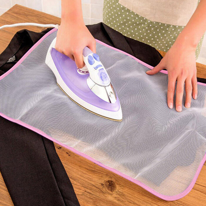 Home Decor 3Pcs Portable Heat Resistant Ironing Protective Mesh in Pink. Size
Home Decor 3Pcs Portable Heat Resistant Ironing Protective Mesh in Pink. Size