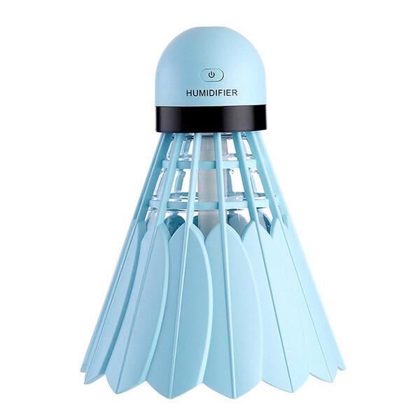 Mini Portable USB Night Light Badminton Humidifier, White;blue;pink;yellow, 476412
Mini Portable USB Night Light Badminton Humidifier, White;blue;pink;yellow, 476412