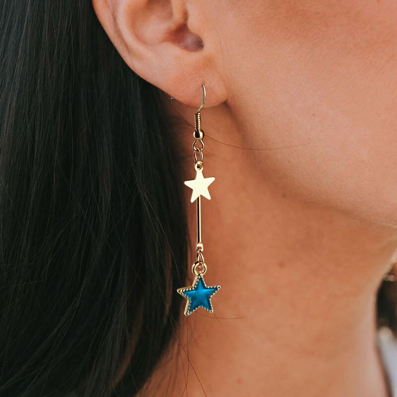 Earrings Star Earth Planet Asymmetric Pendant Earrings in Pattern1,Pattern2. Size
Earrings Star Earth Planet Asymmetric Pendant Earrings in Pattern1,Pattern2. Size