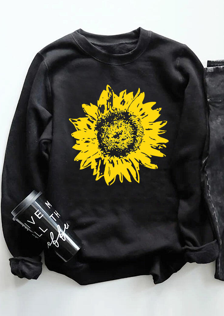 Sweatshirts Presale - Western Sunflower Long Sleeve Sweatshirt in Black. Size: S,M,,XL
Sweatshirts Presale - Western Sunflower Long Sleeve Sweatshirt in Black. Size: S,M,,XL