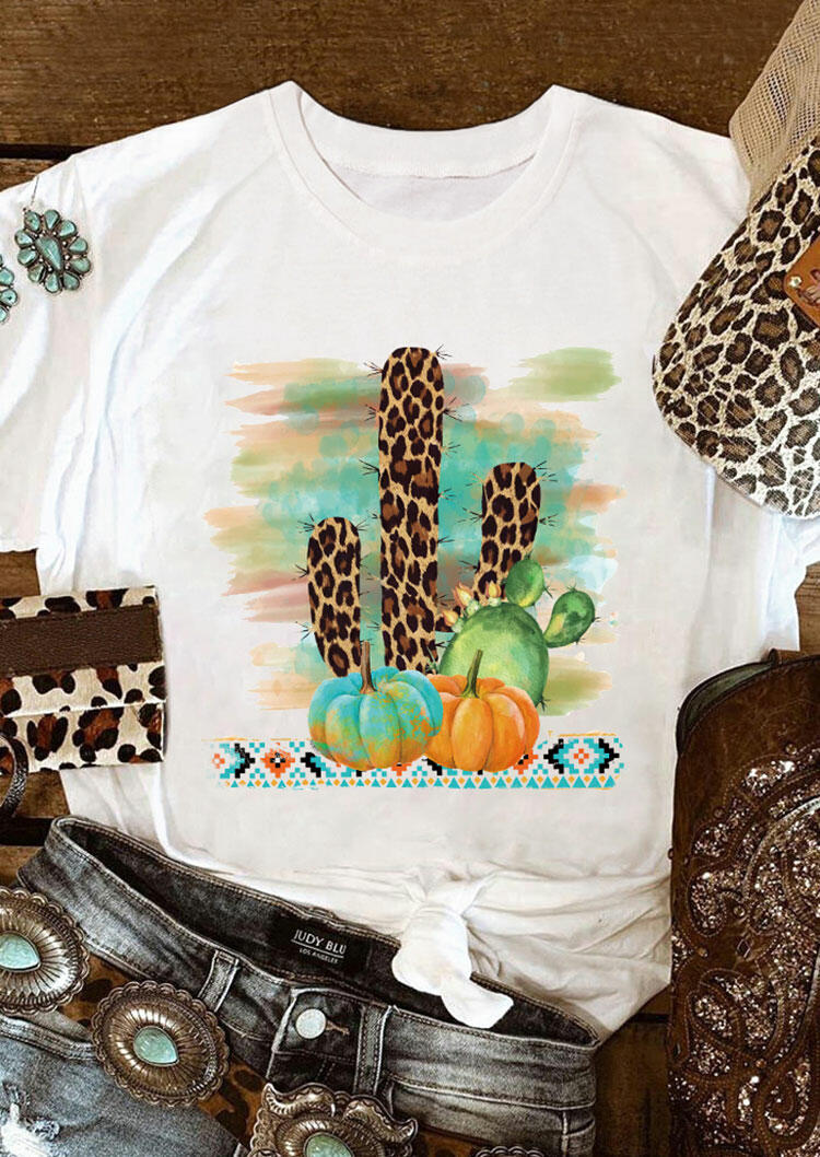 T-shirts Tees Leopard Cactus Pumpkin Aztec Geometric T-Shirt Tee in White. Size
T-shirts Tees Leopard Cactus Pumpkin Aztec Geometric T-Shirt Tee in White. Size