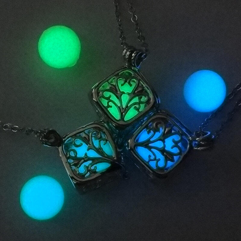 Necklaces Halloween Hollow Out Glow Tree Locket Pendant Necklace in LightBlue. Size
Necklaces Halloween Hollow Out Glow Tree Locket Pendant Necklace in LightBlue. Size