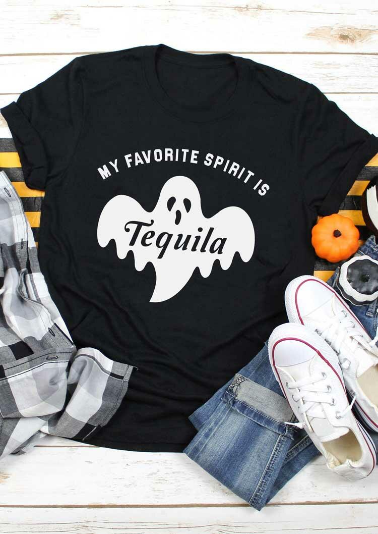 Tees T-shirts Halloween My Favorite Spirit Is Tequila Boo T-Shirt Tee in Black. Size
Tees T-shirts Halloween My Favorite Spirit Is Tequila Boo T-Shirt Tee in Black. Size