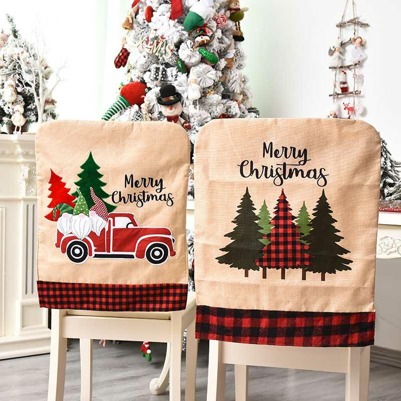 Christmas Decoration Christmas Buffalo Plaid Tree Gnomies Truck Chair Cover in Pattern2. Size
Christmas Decoration Christmas Buffalo Plaid Tree Gnomies Truck Chair Cover in Pattern2. Size