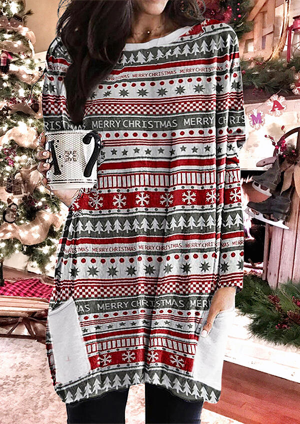 Mini Dresses Merry Christmas Tree Snowflake Pocket Mini Dress in Multicolor. Size
Mini Dresses Merry Christmas Tree Snowflake Pocket Mini Dress in Multicolor. Size