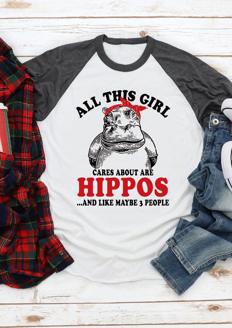 Tees T-shirts Christmas All This Girl Cares About Are Hippos T-Shirt Tee in Gray. Size: S,M,,XL
Tees T-shirts Christmas All This Girl Cares About Are Hippos T-Shirt Tee in Gray. Size: S,M,,XL