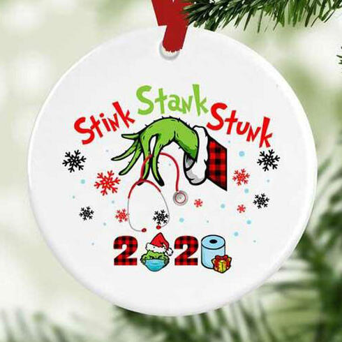 Christmas Decoration Grinch Hand Plaid Christmas Tree Hanging Ornament in Pattern2. Size
Christmas Decoration Grinch Hand Plaid Christmas Tree Hanging Ornament in Pattern2. Size