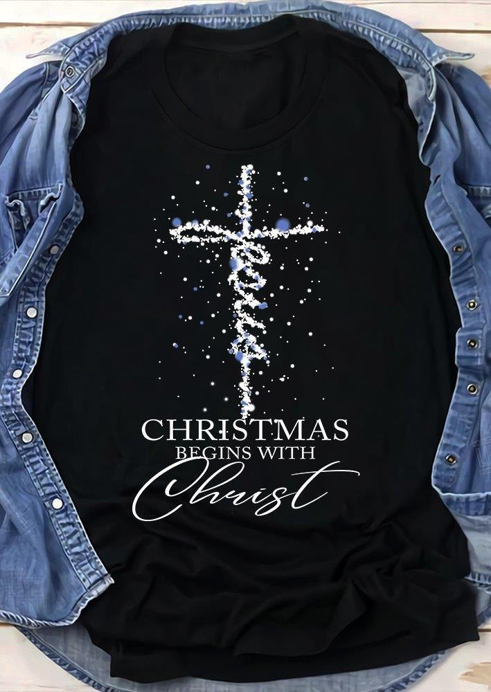 T-shirts Tees Jesus Christmas Begins With Christ Snowflake T-Shirt Tee in Black. Size
T-shirts Tees Jesus Christmas Begins With Christ Snowflake T-Shirt Tee in Black. Size