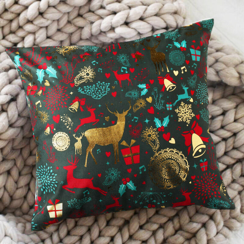 Christmas Decoration Christmas Reindeer Jingle Bell Pillowcase without Pillow in Pattern1. Size
Christmas Decoration Christmas Reindeer Jingle Bell Pillowcase without Pillow in Pattern1. Size
