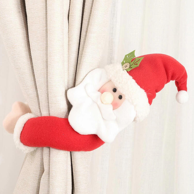 Christmas Decoration Christmas Snowman Santa Claus Reindeer Curtain Tieback Buckle in Red. Size
Christmas Decoration Christmas Snowman Santa Claus Reindeer Curtain Tieback Buckle in Red. Size