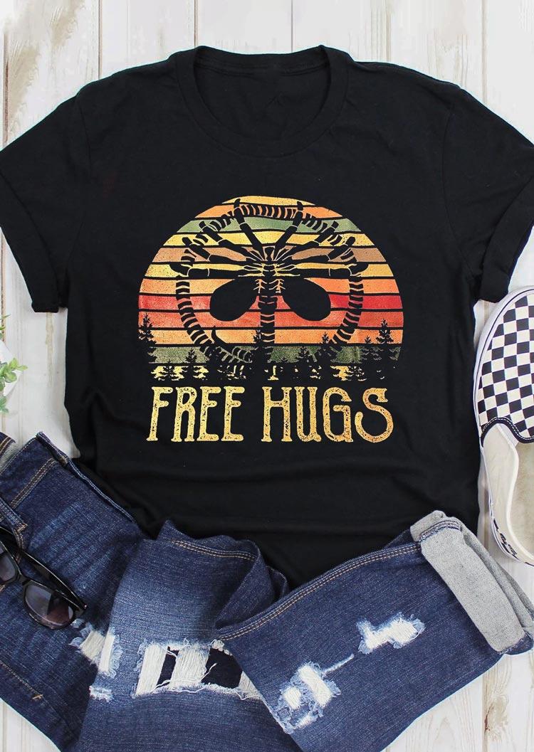 Tees T-shirts Dragonfly Letter Graphic O-Neck T-Shirt Tee in Black. Size: S,M,,XL
Tees T-shirts Dragonfly Letter Graphic O-Neck T-Shirt Tee in Black. Size: S,M,,XL