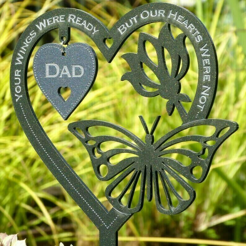 Home Decor Hollow Out Flower Butterfly Garden Decorative Memorial Plague in Pattern1,Pattern2. Size
Home Decor Hollow Out Flower Butterfly Garden Decorative Memorial Plague in Pattern1,Pattern2. Size
