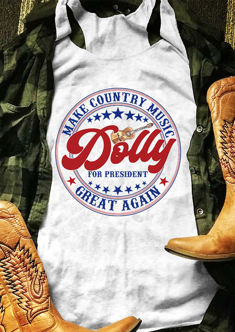 Tank Tops Make Country Music Great Again Dolly Star Racerback Tank Top in Light Grey. Size: ,XL
Tank Tops Make Country Music Great Again Dolly Star Racerback Tank Top in Light Grey. Size: ,XL