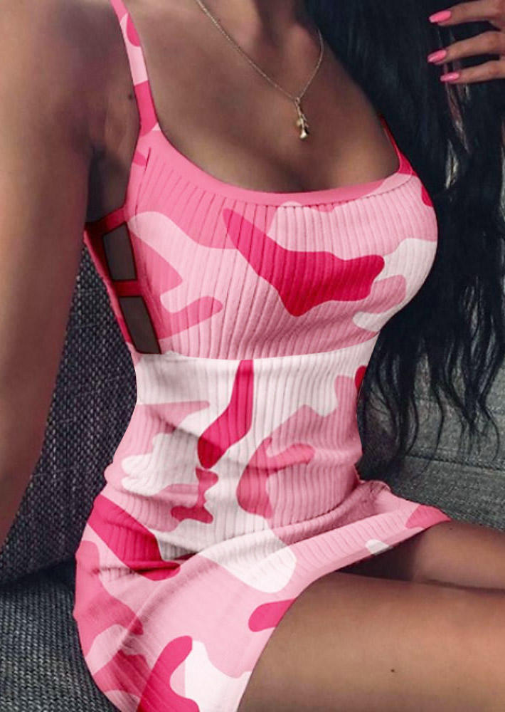 Bodycon Dresses Camouflage Hollow Out Spaghetti Strap Bodycon Dress in Camouflage. Size
Bodycon Dresses Camouflage Hollow Out Spaghetti Strap Bodycon Dress in Camouflage. Size
