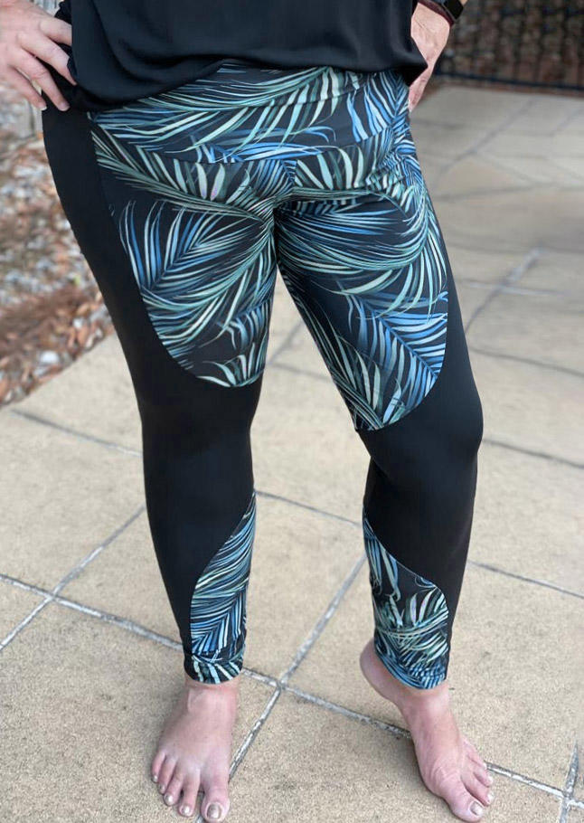 Plus Size Bottoms Plus Size Palm Leaf Activewear Fitness Sports Leggings in Multicolor. Size: ,XL,2XL
Plus Size Bottoms Plus Size Palm Leaf Activewear Fitness Sports Leggings in Multicolor. Size: ,XL,2XL