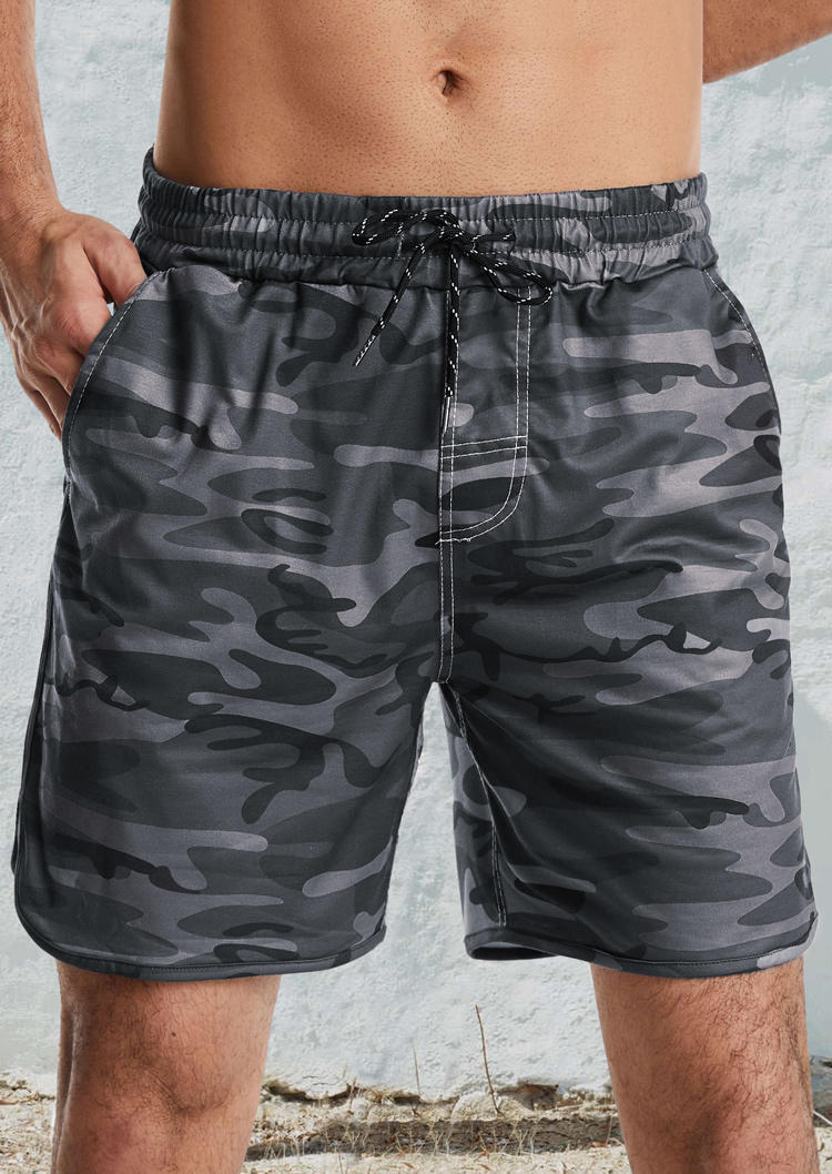 Shorts Camouflage Pocket Drawstring Elastic Waist Shorts in Camouflage. Size: L,M,,XL
Shorts Camouflage Pocket Drawstring Elastic Waist Shorts in Camouflage. Size: L,M,,XL