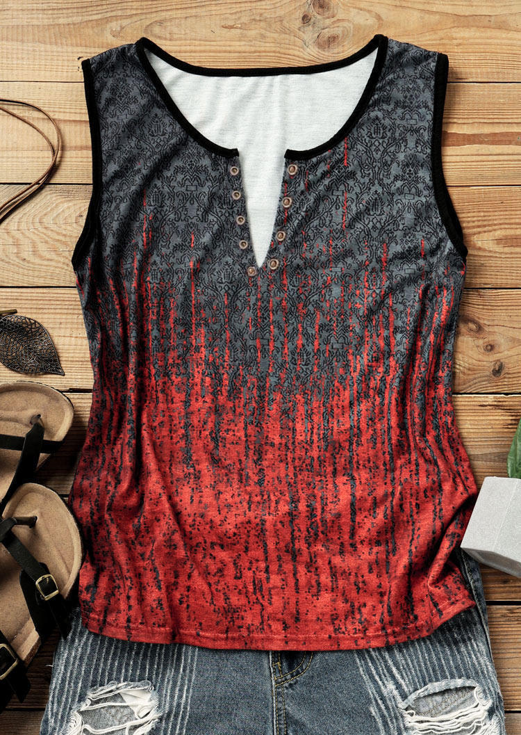 Tank Tops Gradient Notched Neck Tank Top without Black Camisole in Multicolor. Size
Tank Tops Gradient Notched Neck Tank Top without Black Camisole in Multicolor. Size